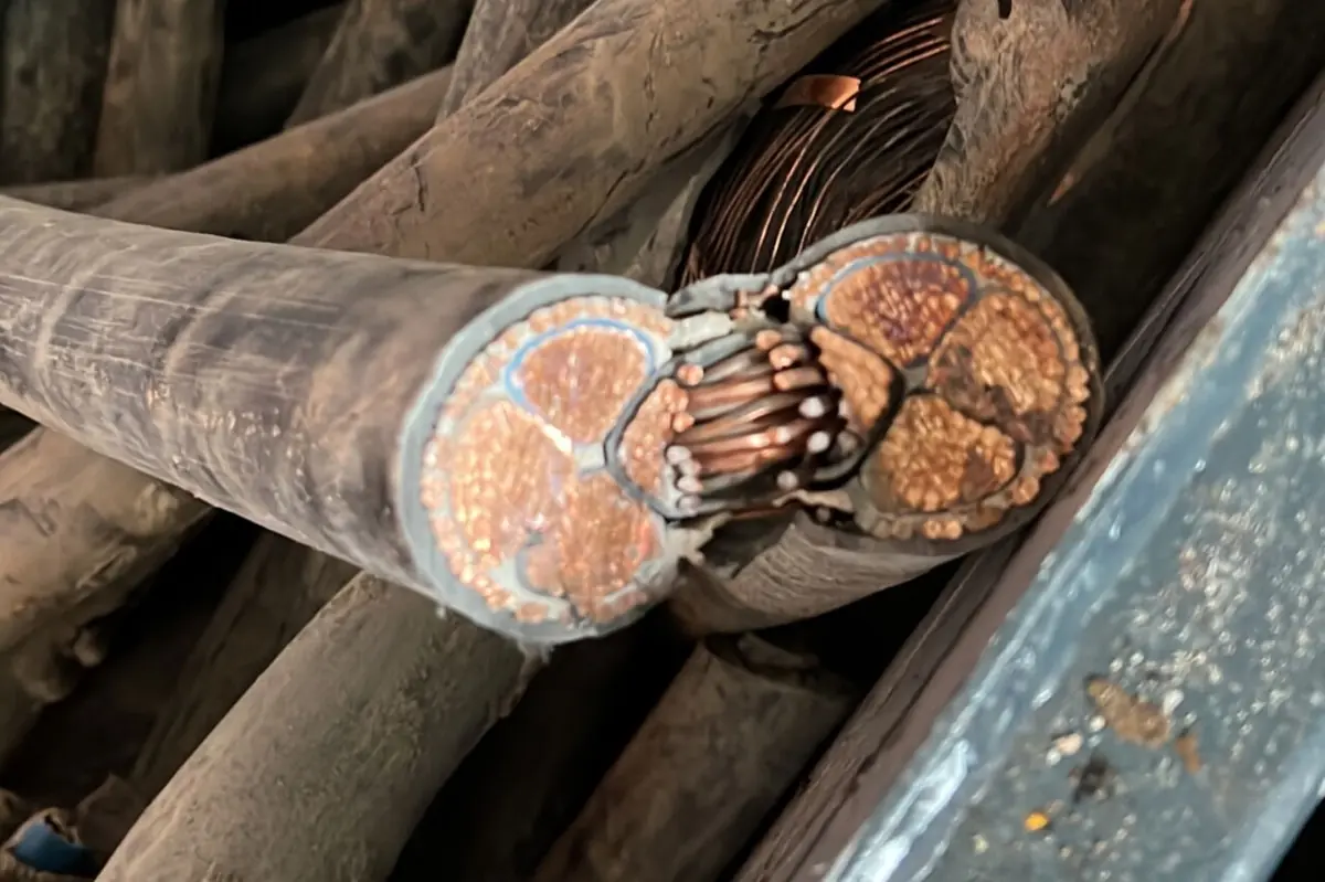 Sortierter Metallschrott zur Verwertung